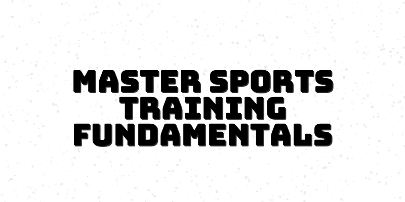 Unlock Your Potential: A Beginner's Guide to Sports Training