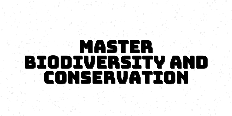 Biodiversity Inventory Course - Master Species Identification