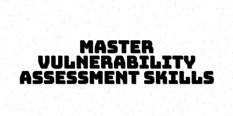 A Beginner's Guide to Vulnerability Assessment